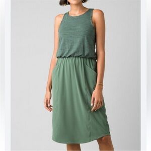 PrAna Buffy Dress in Green size XSmall